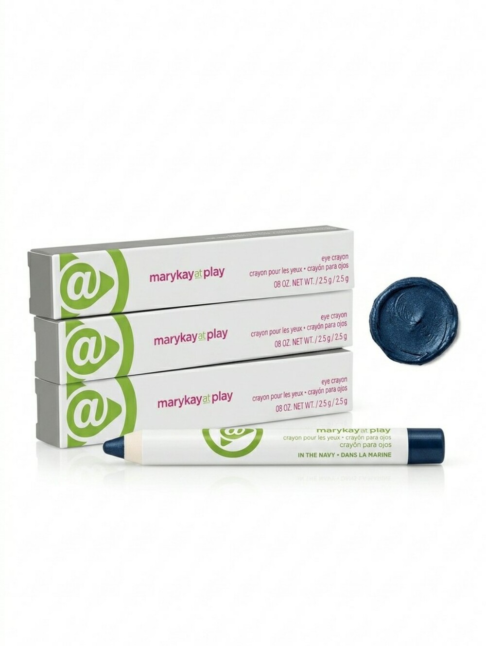 🌟NIB! Rare Find: Vintage Mary Kay At Play Eye Crayon – Shade: "In The Navy"